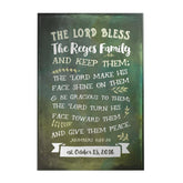 The Lord Bless and Keep Them Personalized Decoposter